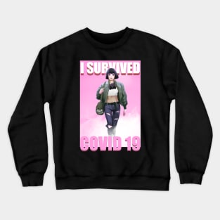 I survived Covid 19 Crewneck Sweatshirt